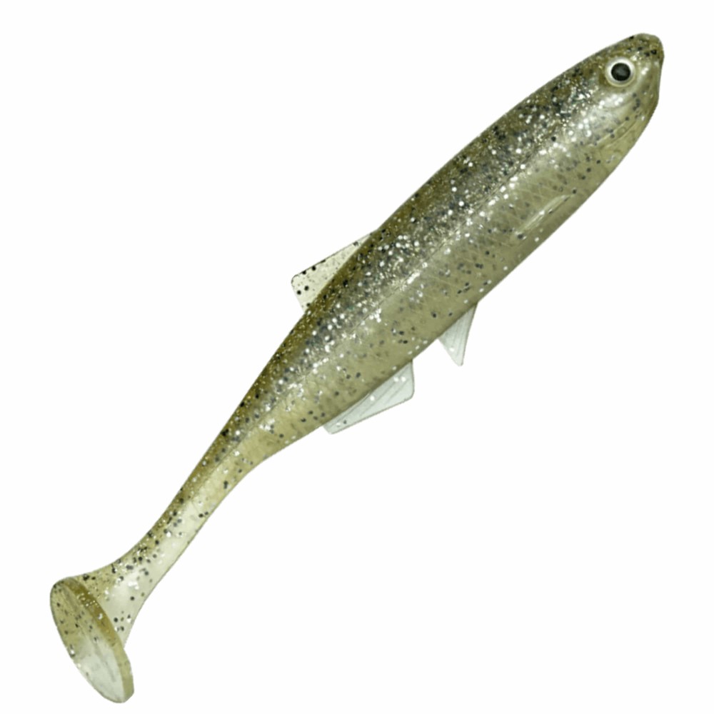 LMAB KØFI (KÖFI) Bleak Shad Gummifische 6cm - Champagne - 1g - 6 Stück