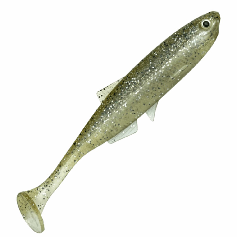 LMAB KØFI (KÖFI) Bleak Shad - Gummifische 6cm - Champagne - 1g - 6 Stück