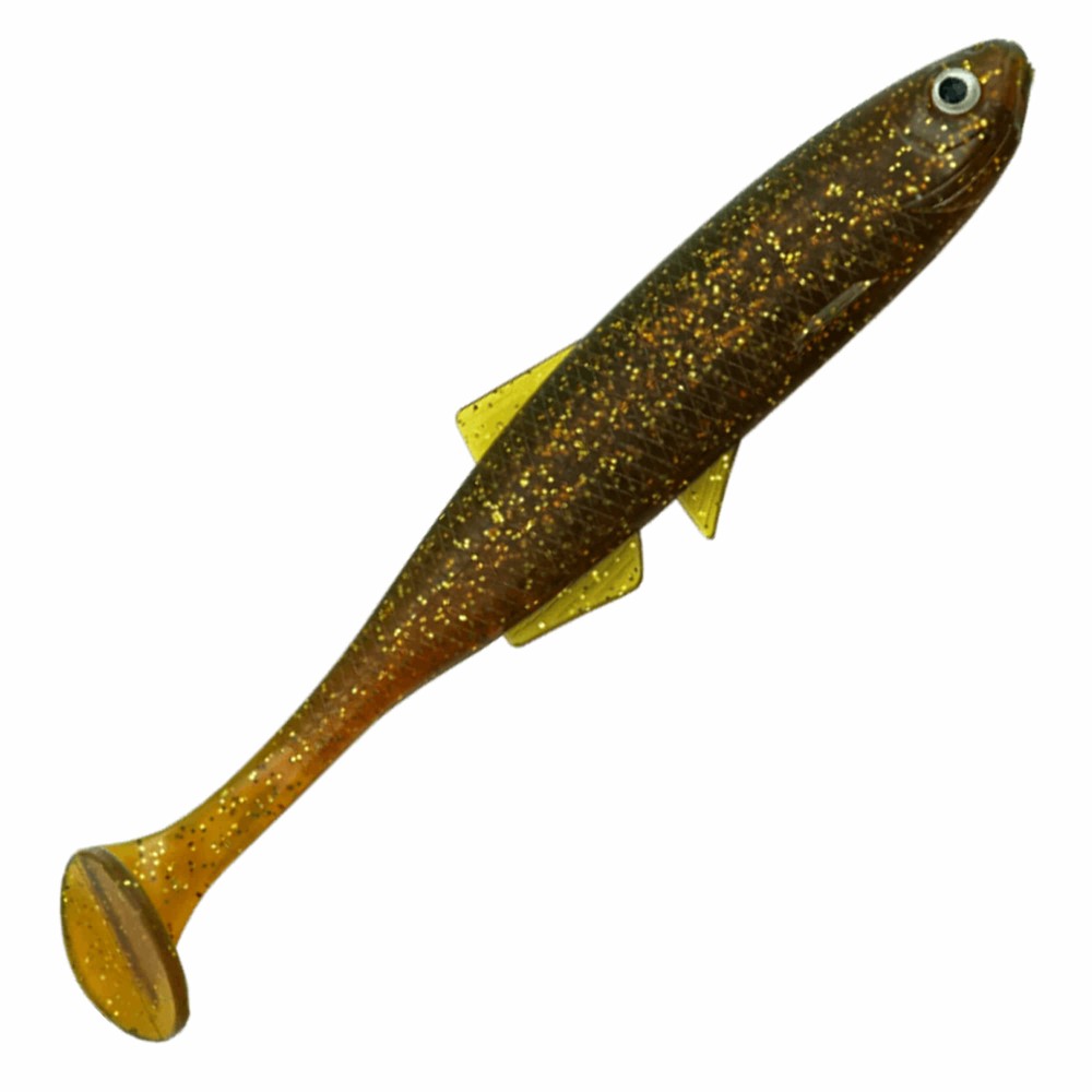 LMAB KØFI (KÖFI) Bleak Shad 6cm - Motoroil - 1g - 6 Stück