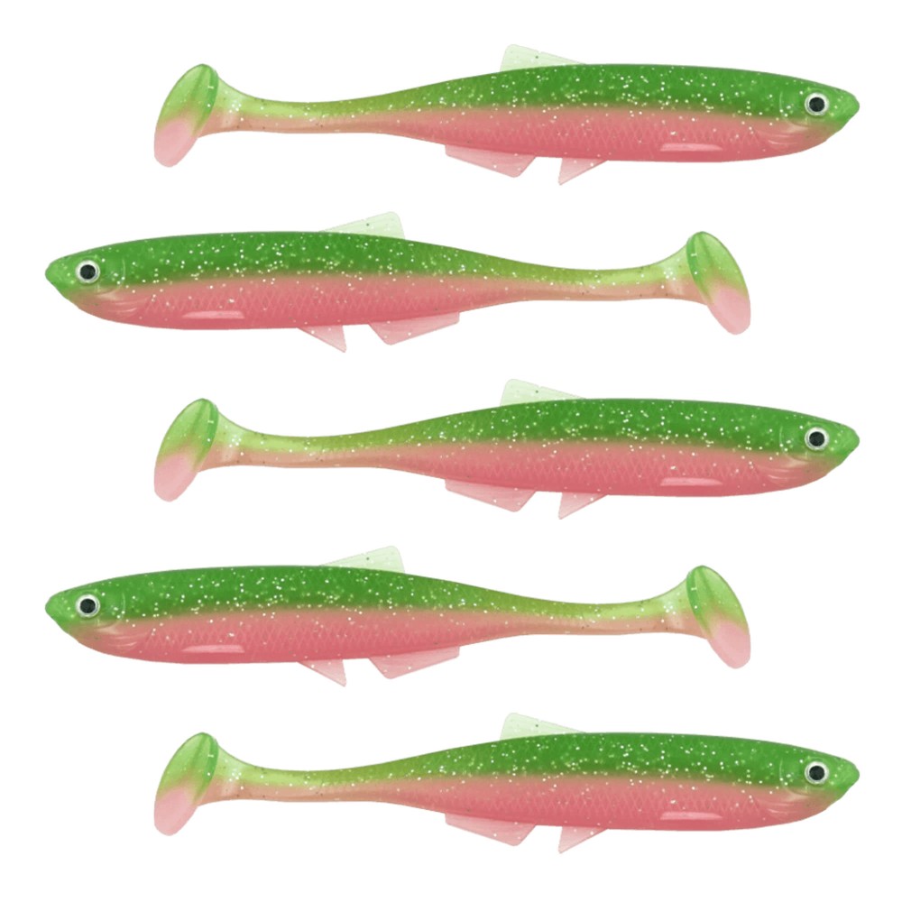 LMAB KØFI (KÖFI) Bleak Shad 9cm - Electric Chicken - 4g - 5 Stück