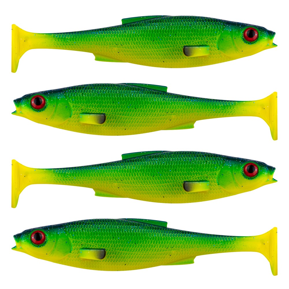 LMAB KØFI (KÖFI) Roach Shad 11cm - Mahi Mahi - 11g - 4 Stück