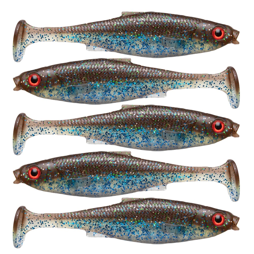 LMAB KØFI (KÖFI) Roach Shad 7cm - Galaxy - 3g - 5 Stück