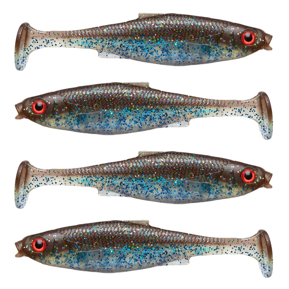 LMAB KØFI (KÖFI) Roach Shad 11cm - Galaxy - 11g - 4 Stück