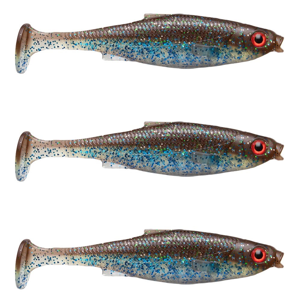 LMAB KØFI (KÖFI) Roach Shad 14cm - Galaxy - 28g - 3 Stück