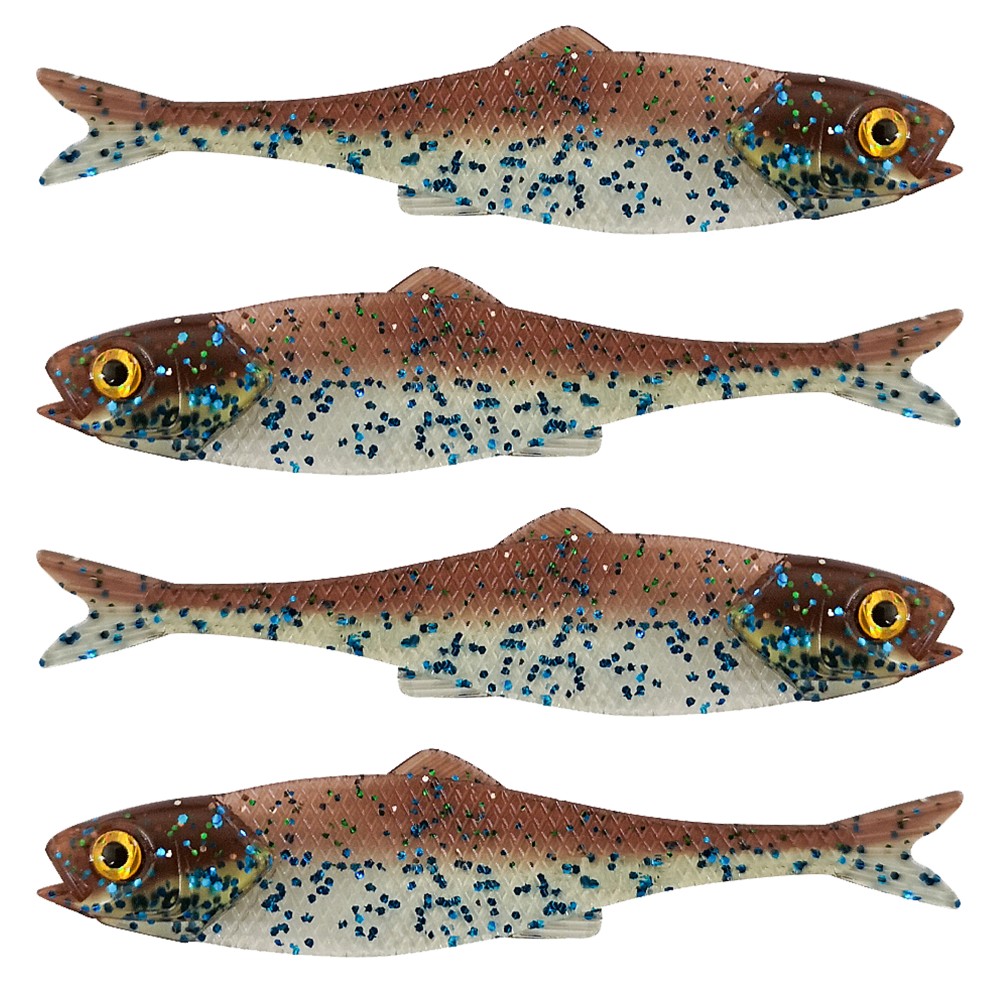 LMAB Finesse Filet 7cm - Galaxy, 4 Stück