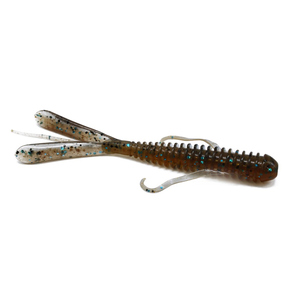 Keitech Hog Impact Creaturebaits 3,0 - 7cm - Smoke Cinnamon - 10Stück