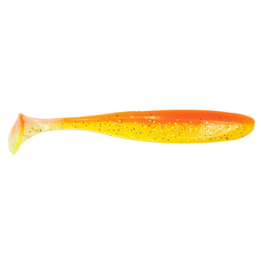 Keitech Easy Shiner 4" Gummifische 4" - 10cm - 5g - Orange Shiner - 7Stück