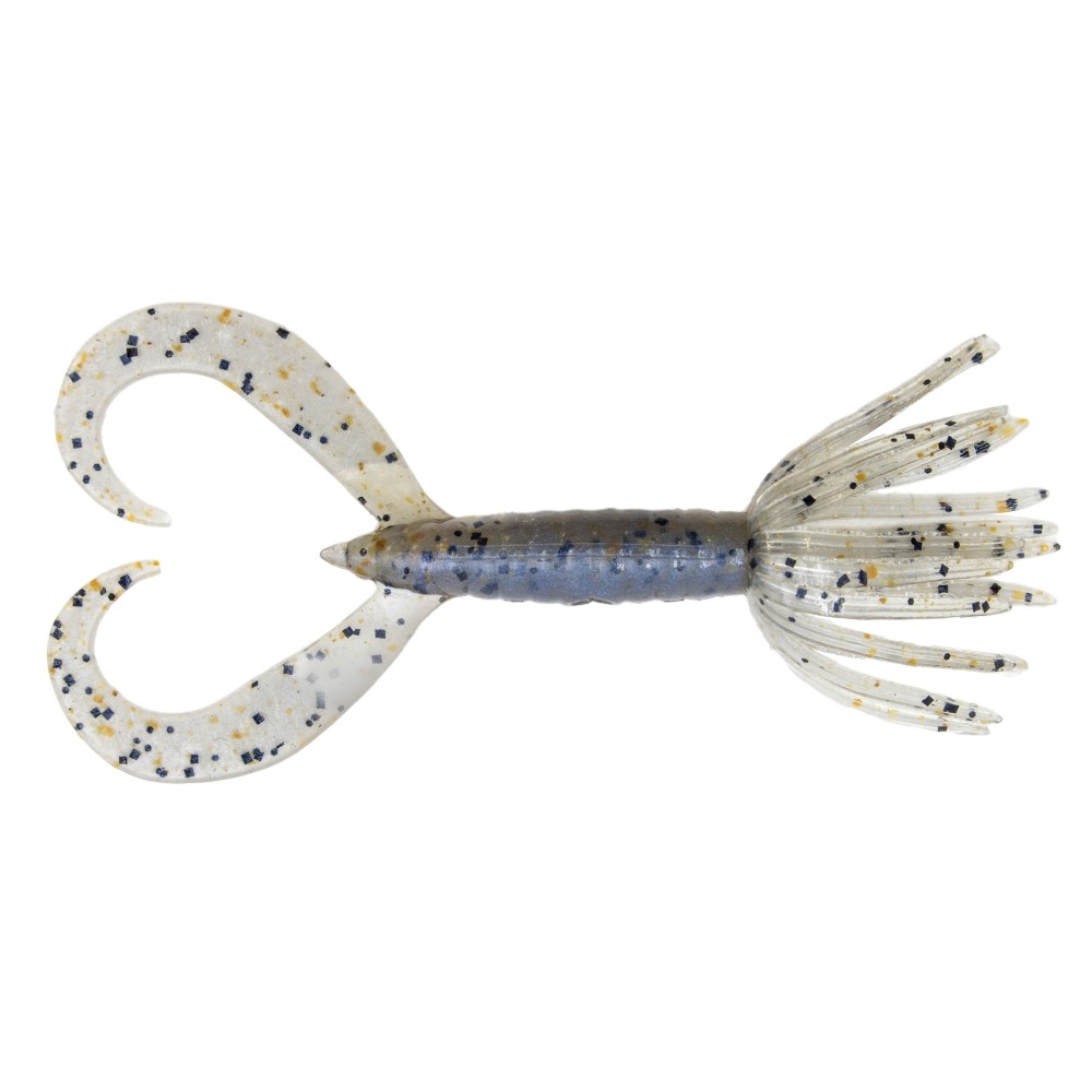 Keitech Little Spider Twister 2" - 4,8cm - 1,1g - Problue Pepper - 8Stück