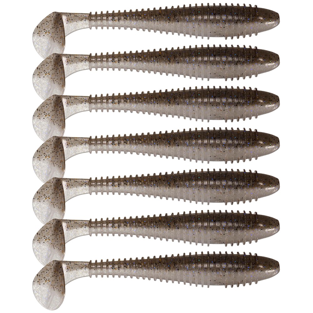 Keitech FAT Swing Impact 3,3 - 8,2cm - 6g - Electric Shad - 7Stück