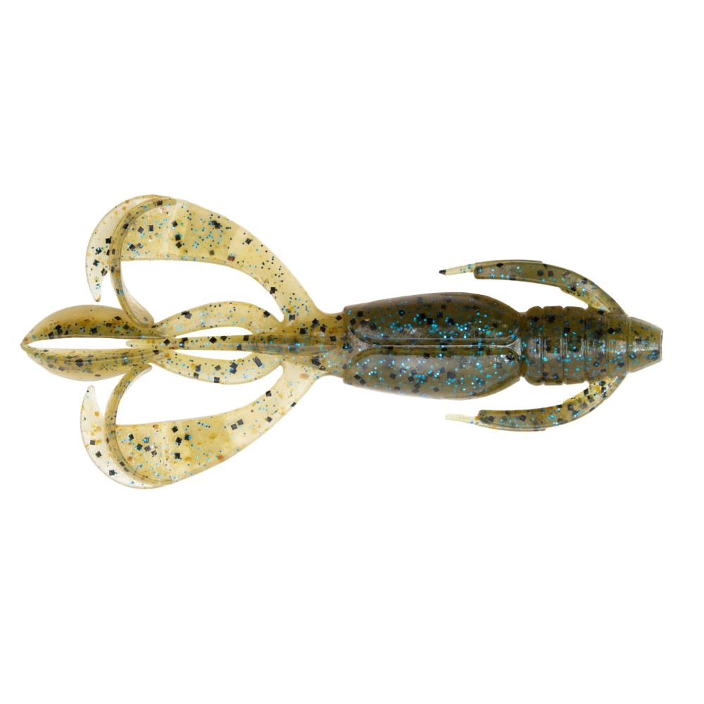 Keitech Crazy Flapper Creaturebait 2,8" - 7cm - 3,5g - Green Weenie Blue - 8Stück