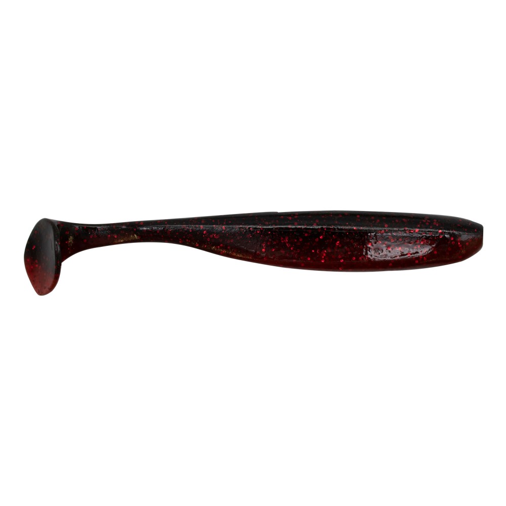 Keitech Easy Shiner 4" Gummifisch 4" - 10cm - 5g - Black Cherry - 7Stück