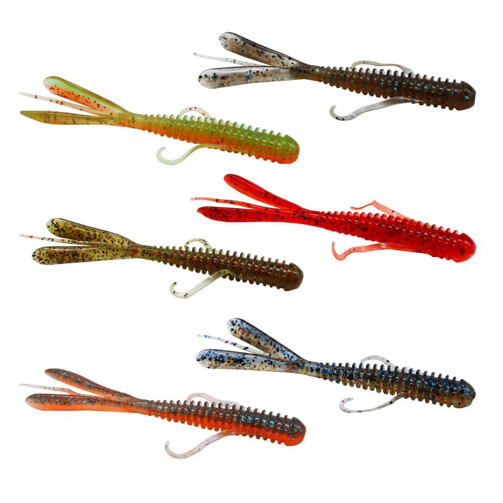 Keitech Hog Impact - Creaturebaits 3,0 - 7cm - Blue Watermelon - 10Stück