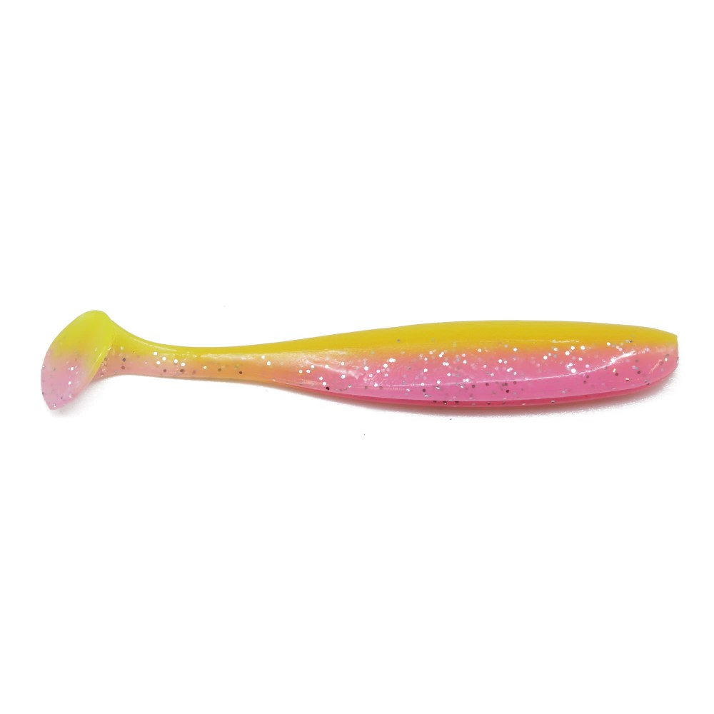 Keitech Easy Shiner 4" - Gummifische 4" - 10cm - 5g - Yellow Pink - 7Stück