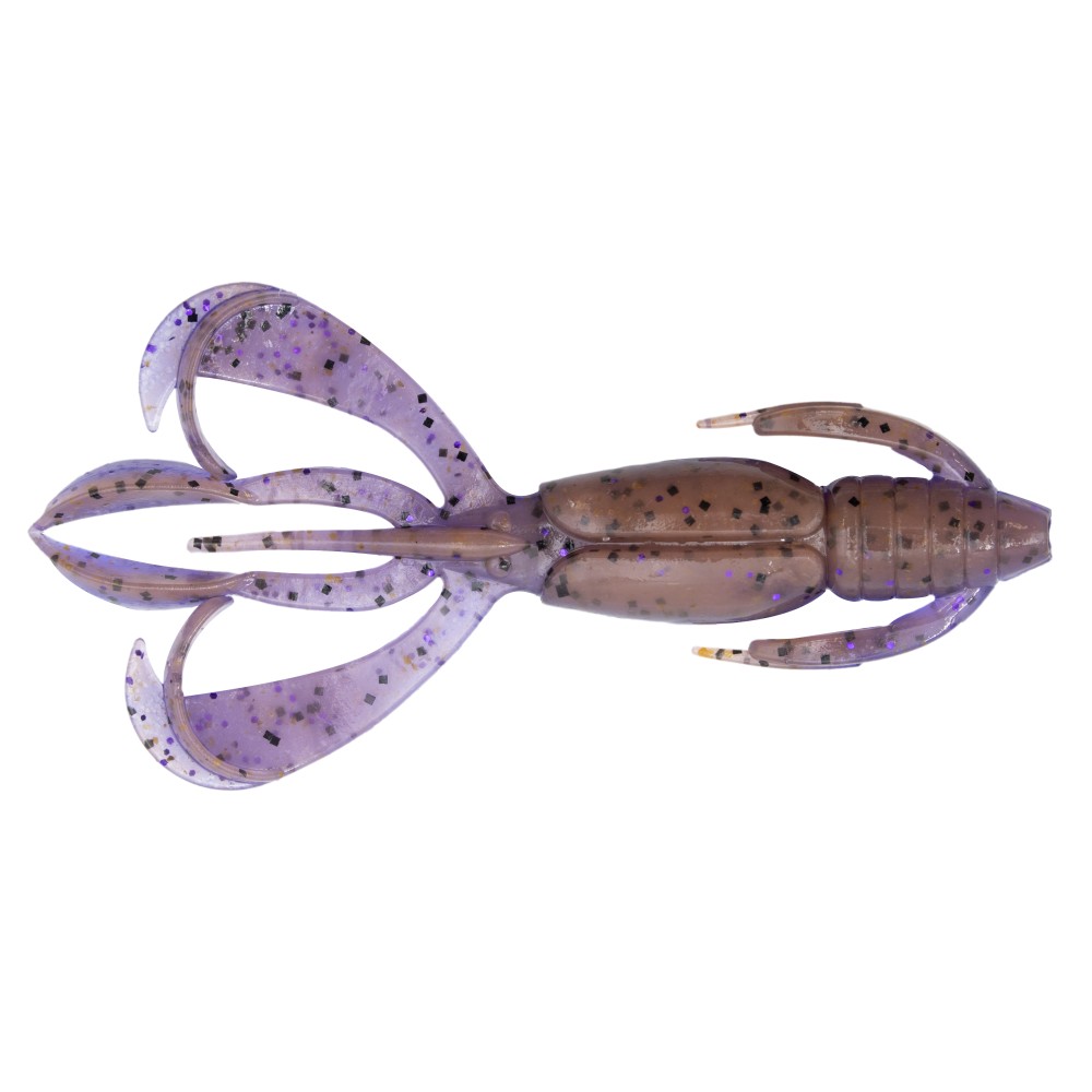 Keitech Crazy Flapper Creaturebait 2,8" - 7cm - 3,5g - Purple Jerry - 8Stück