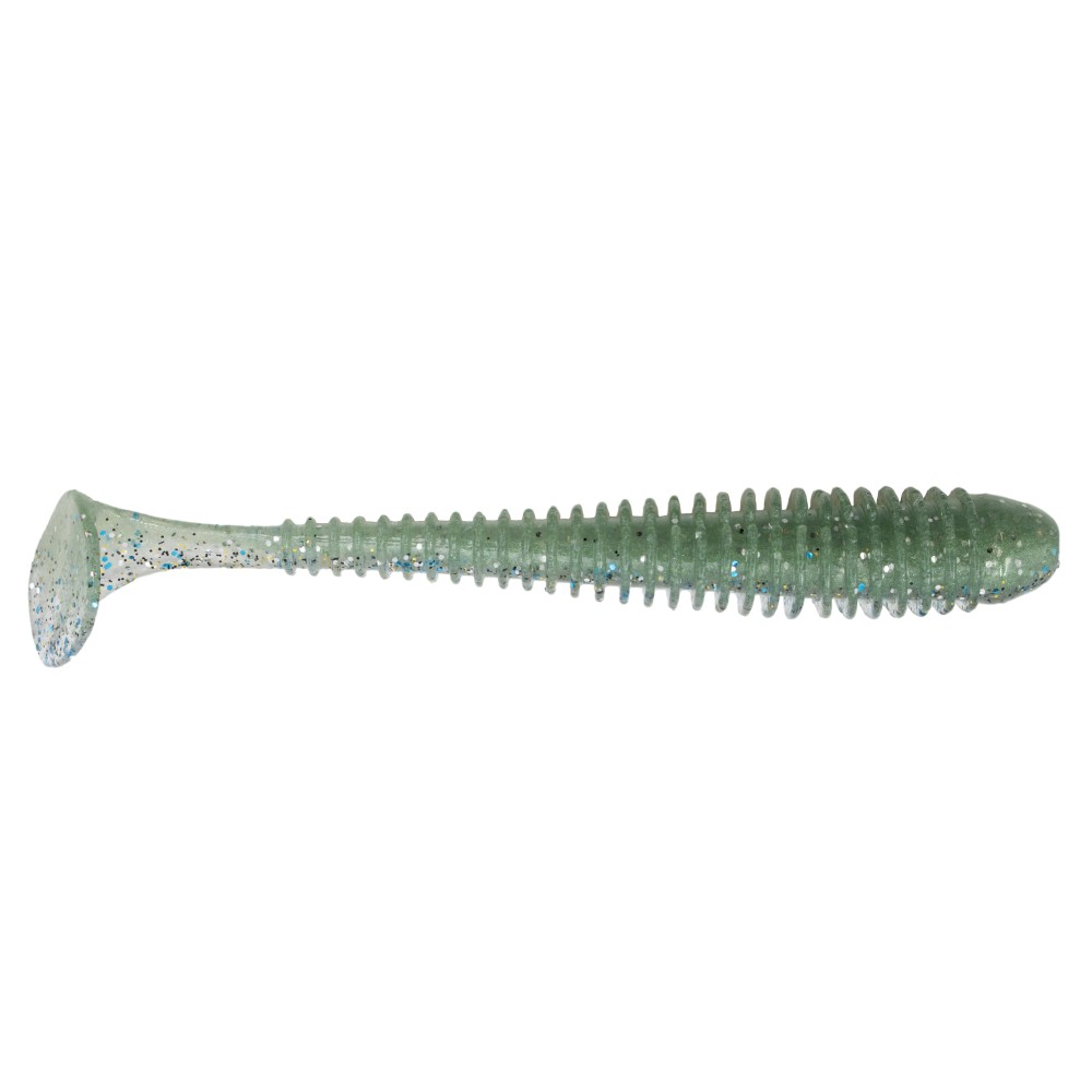 Keitech Swing Impact - Gummifisch 2,5" - 6,5cm - 1,4g - Green Shad - 10Stück