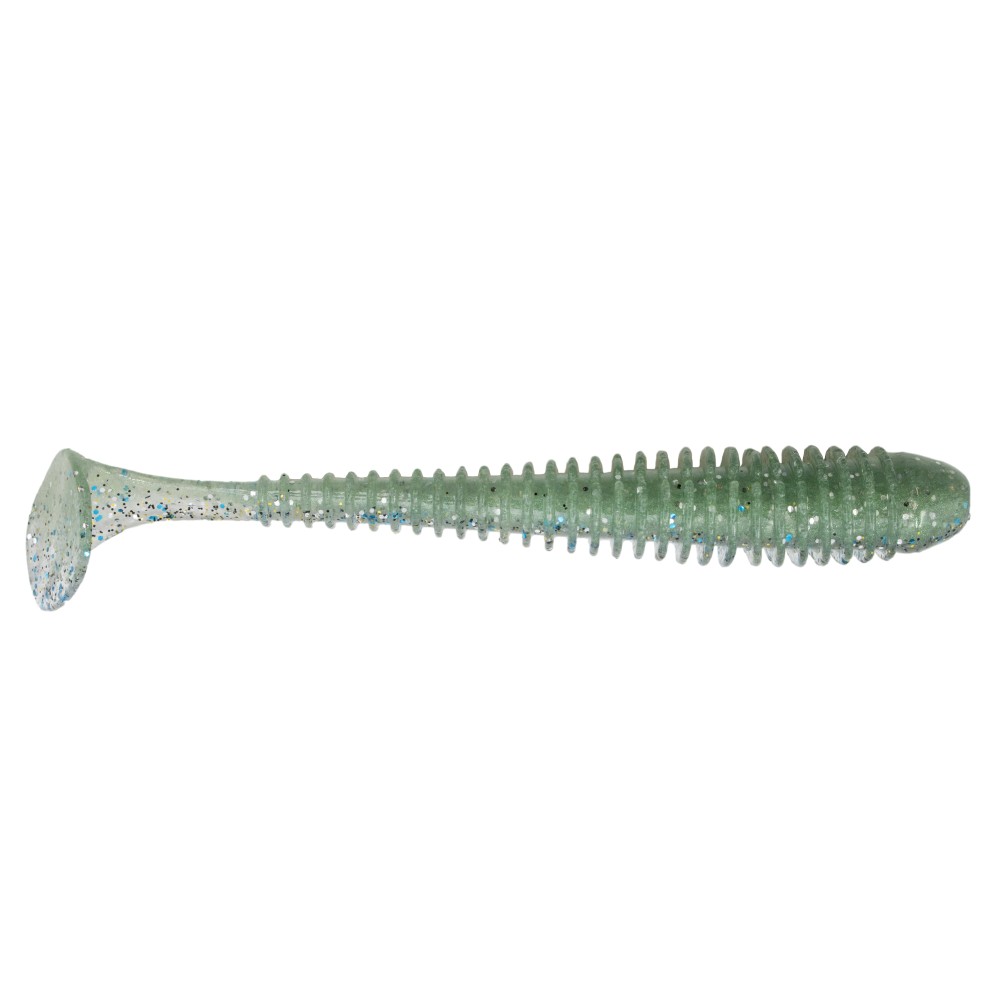 Keitech Swing Impact - Gummifisch 3,5" - 8,5cm - 3,2g - Green Shad - 8Stück