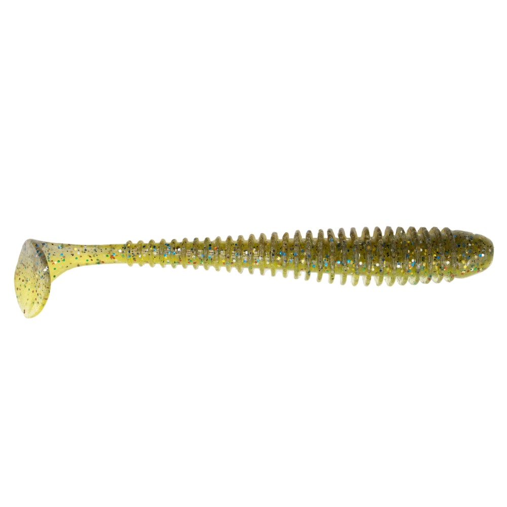 Keitech Swing Impact 3,5" - 8,5cm - 3,2g - Smoky Yellow - 8Stück