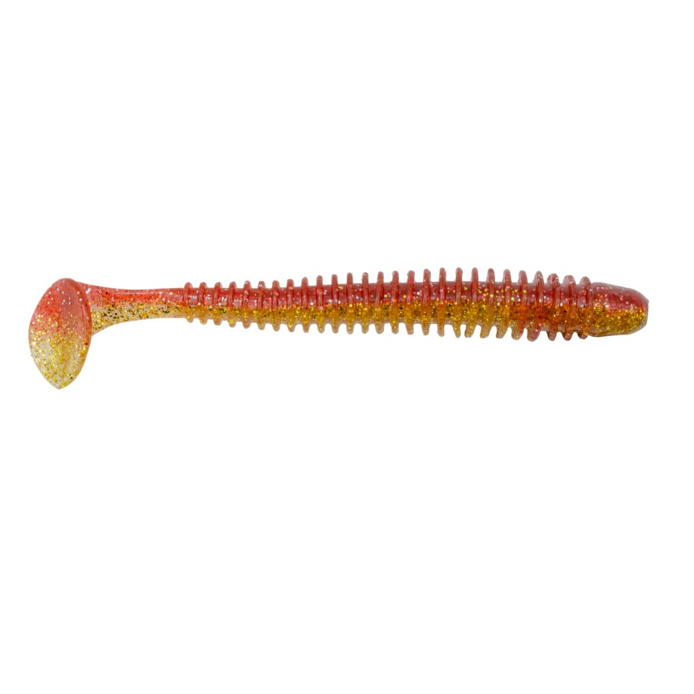 Keitech Swing Impact - Gummifisch 4,5" - 12,5cm - 9g - Red Gold - 6Stück