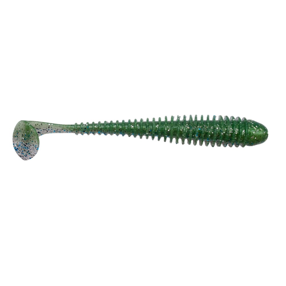 Keitech Swing Impact - Gummifisch 4,5" - 12,5cm - 9g - Green Shad - 6Stück