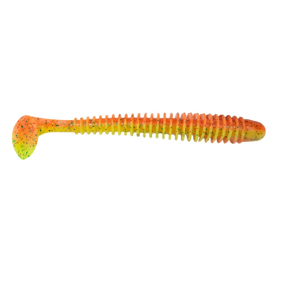 Keitech Swing Impact - Gummifisch 4,5" - 12,5cm - 9g - Fire Chart - 6Stück