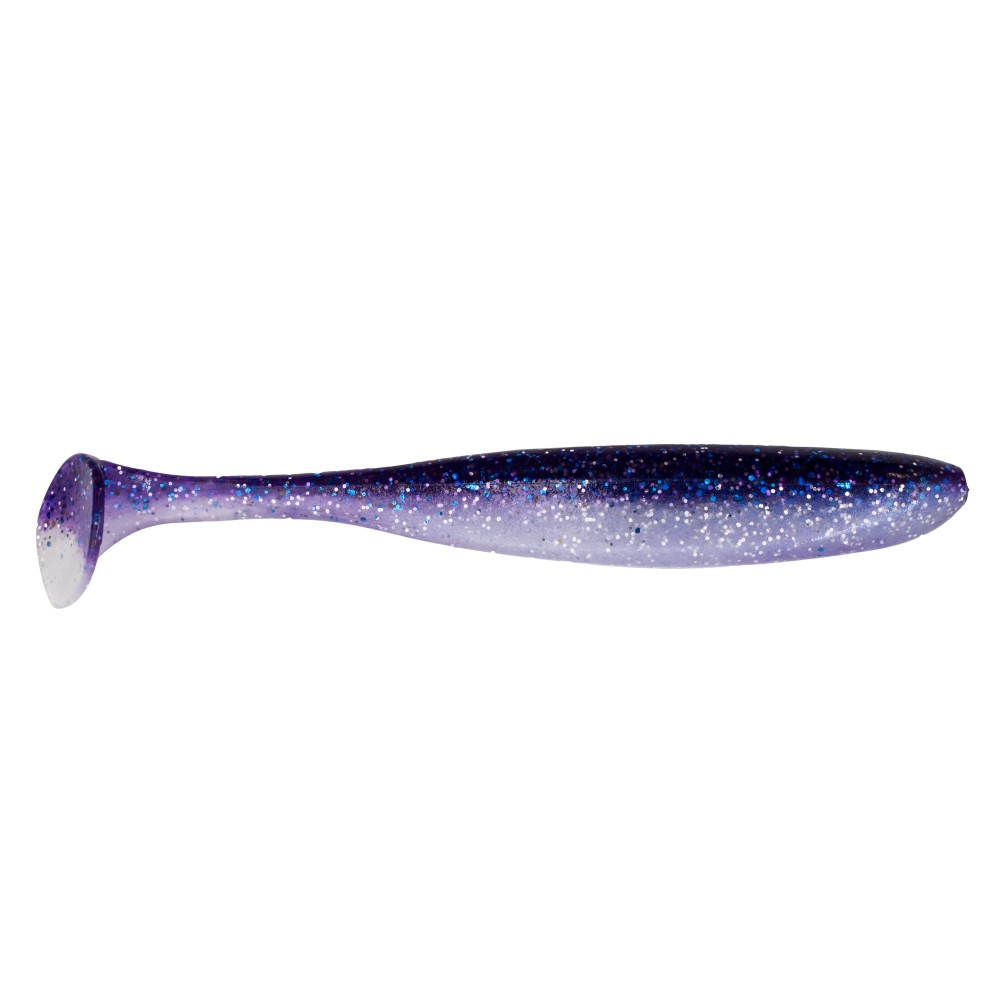 Keitech Easy Shiner 5 Gummifisch 5 - 12,5cm - 11g - LT Purple Ice Shad - 5Stück