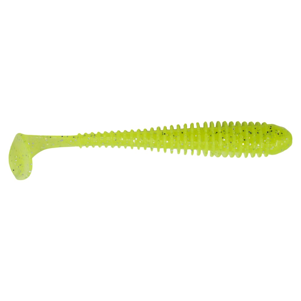 Keitech Swing Impact Gummifisch 4,5 - 12,5cm - 9g - Toxic Chart- 6Stück