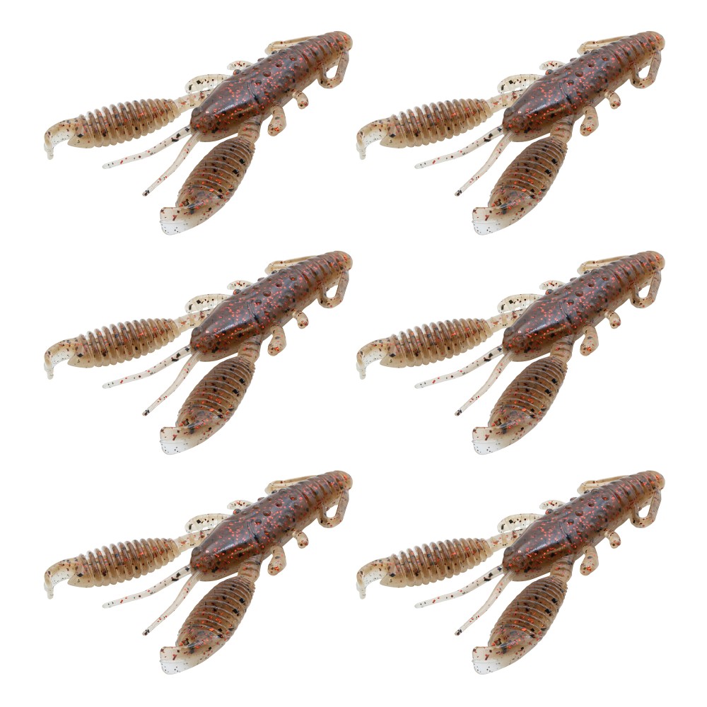 Reins Ring Craw 3" - Miso Craw - 6 Stück