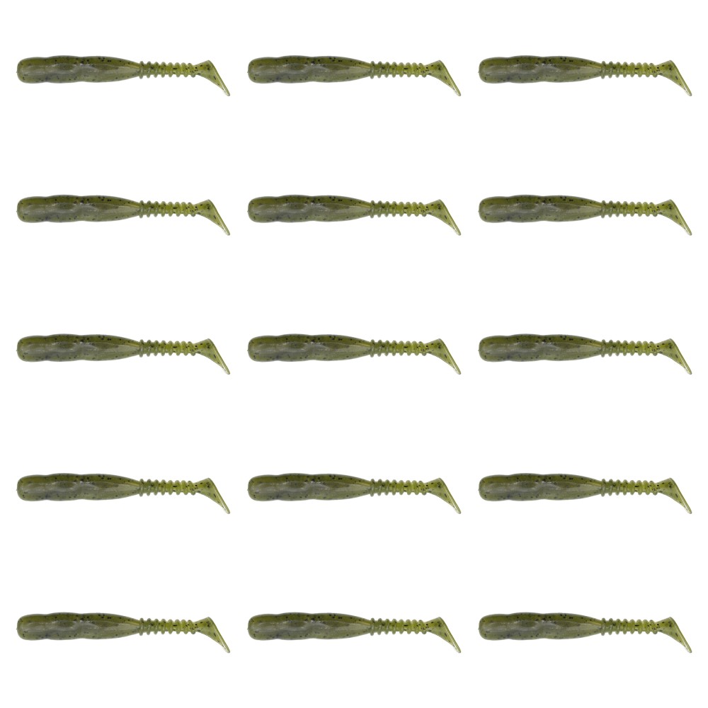 Reins Rockvibe Shad - Gummifisch 3" - Watermelon Seed - 15 Stück