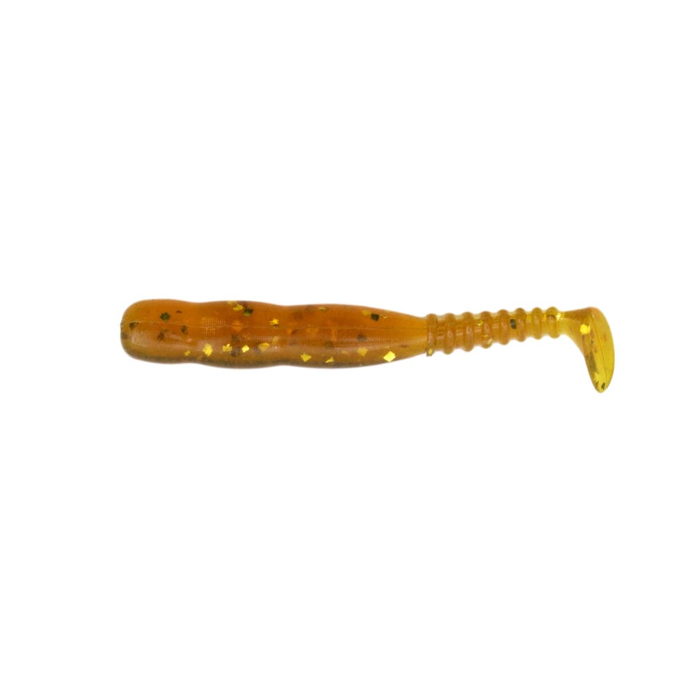 Reins Rockvibe Shad 2" 5,2cm Motoroil Gold Flk. 5,2cm - Motoroil Gold Flk. - 1g - 20Stück