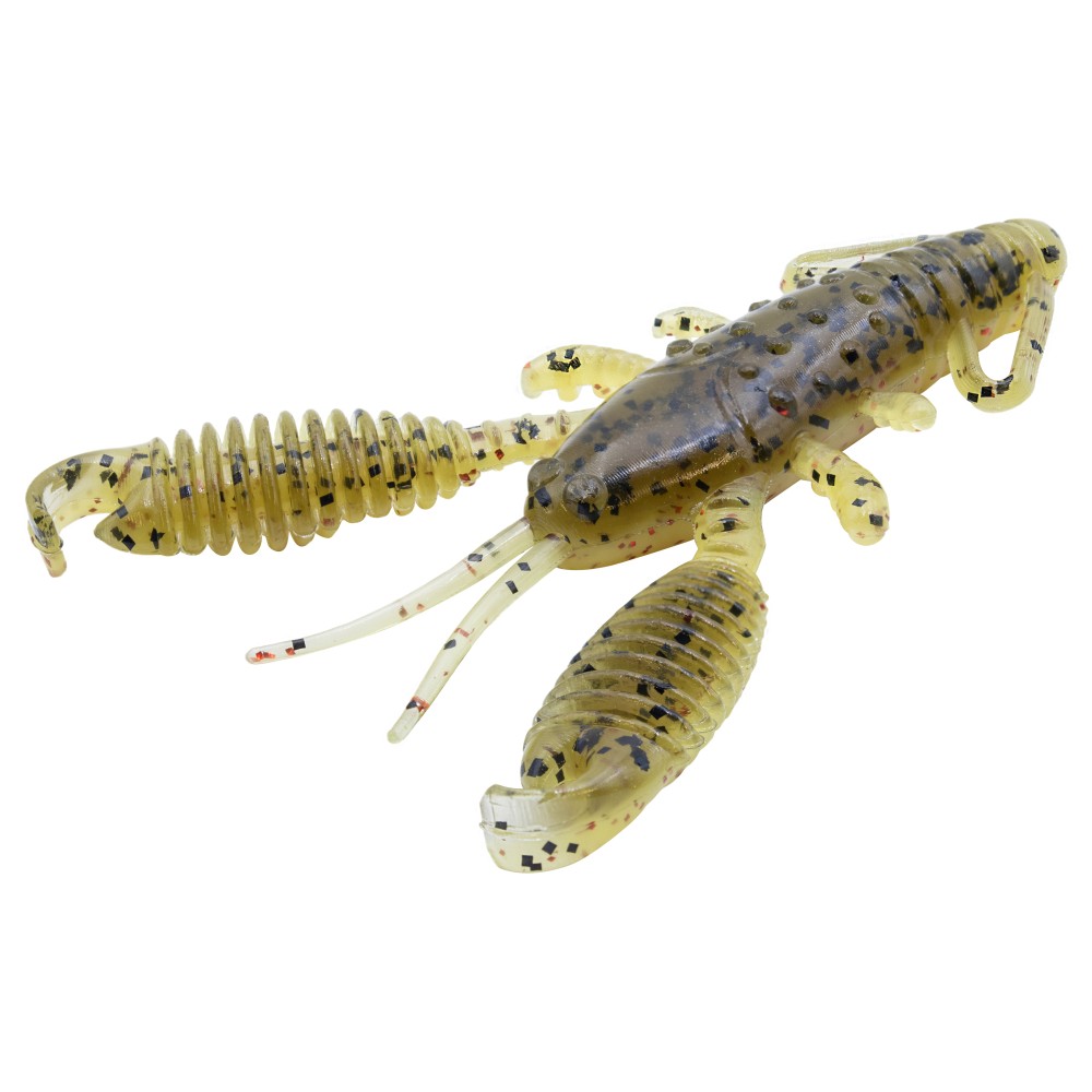 Reins Ring Craw - Creaturebait 2.5 - Smoke Mustard - 8 Stück