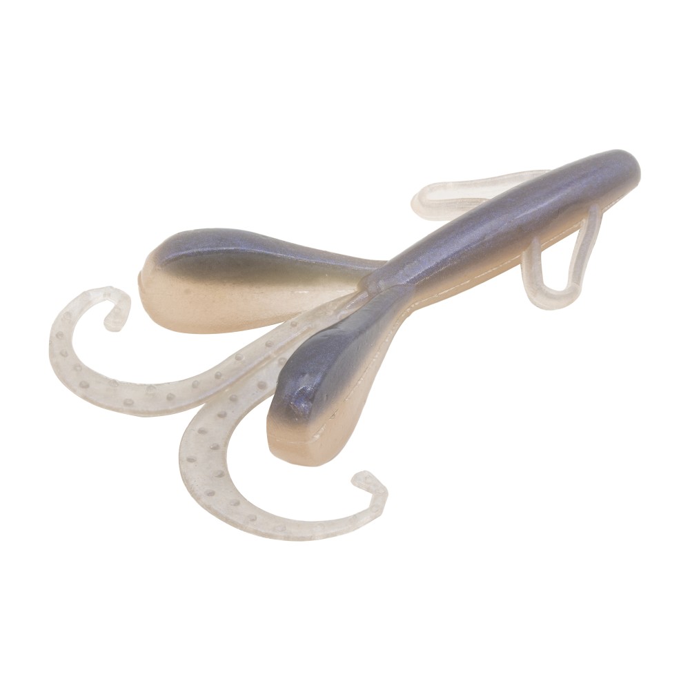 Reins Reins Hog - Creaturebait 3.5 - Natural Pro Blue - 6 Stück