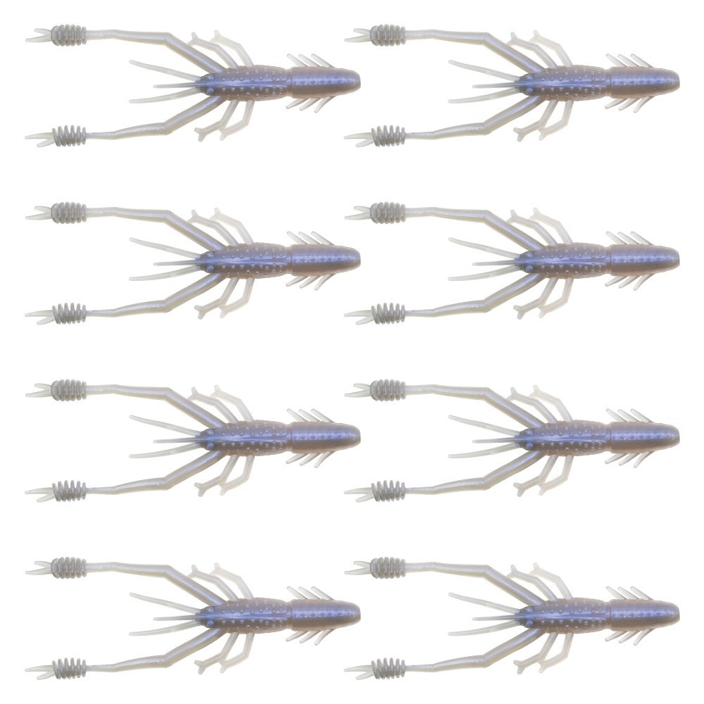 Reins Ring Shrimp Creaturebait 3" - Natural Pro Blue - 8 Stück