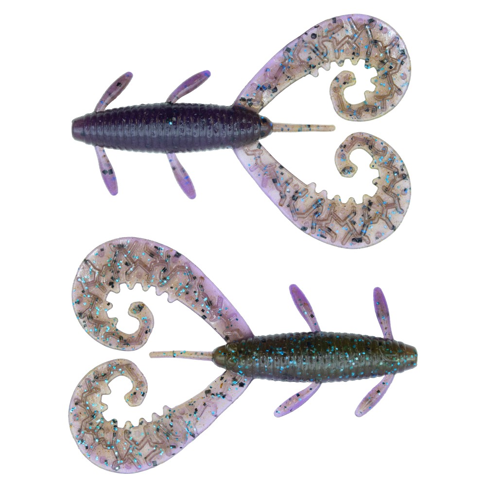 Reins G-Tail Twin - Grub 2 - Onga River Moneybait - 8 Stück