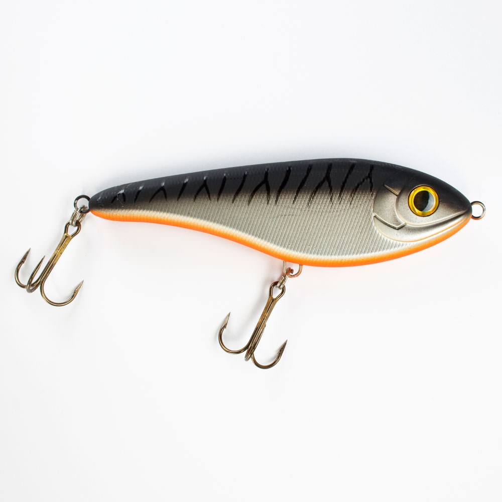 Strike Pro Buster Jerk - Jerkbait 15cm - Grey Shadow - 75g - 1Stück