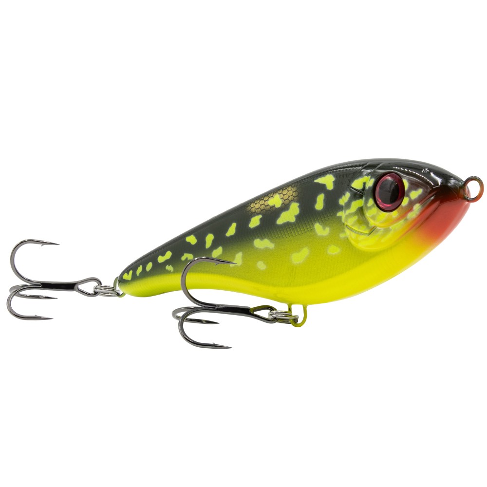 Strike Pro Buster Jerk Jerkbait 15cm - Hot Pike - 64,5g - 1Stück