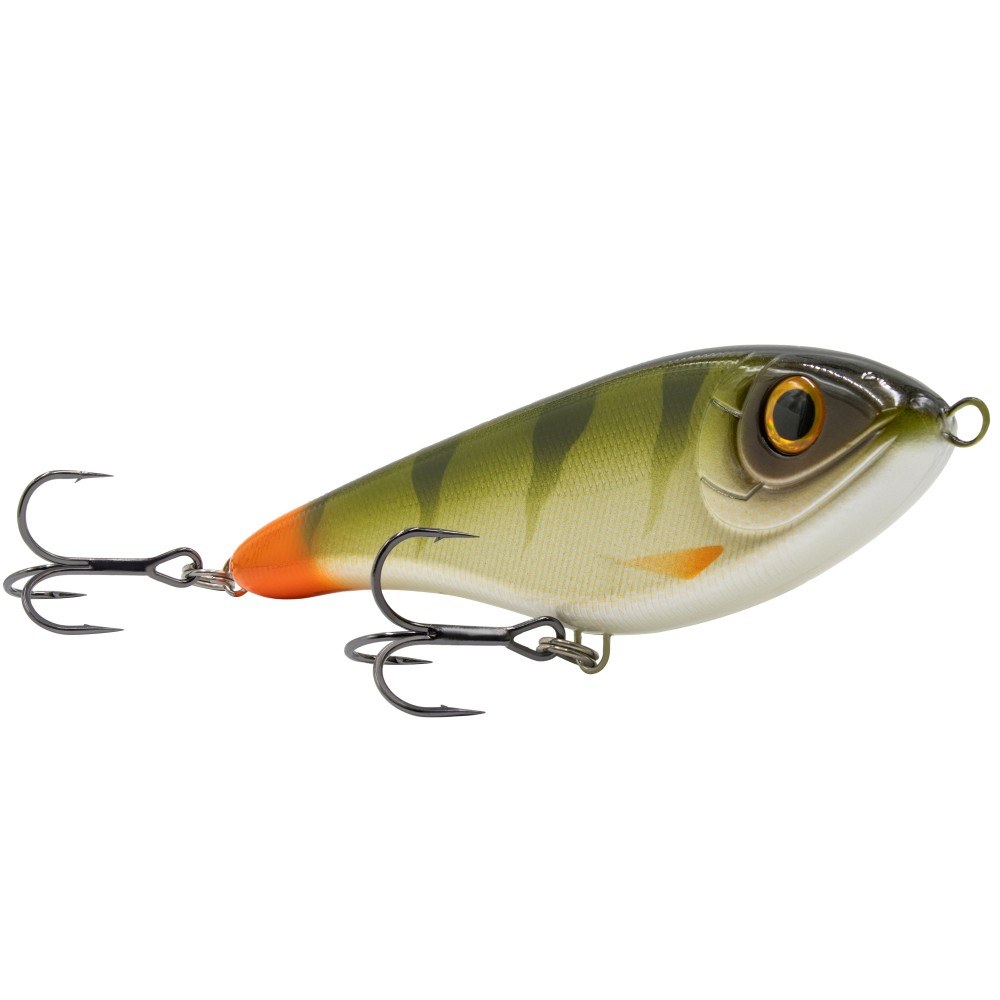 Strike Pro Buster Jerk Jerkbait 15cm - Natural Perch - 64,5g - 1Stück