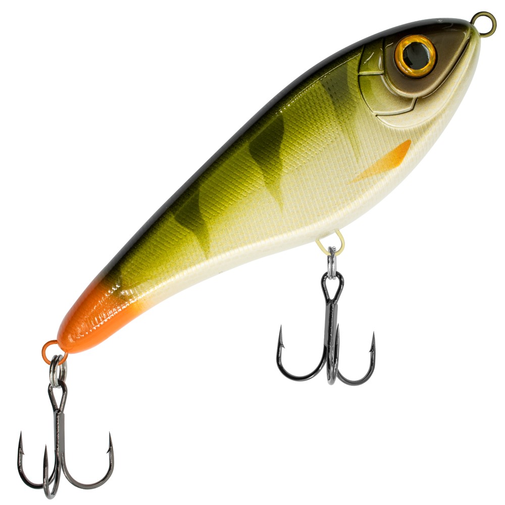 Strike Pro Buster Jerk Jerkbait 15cm - Natural Perch - 64,5g - 1Stück