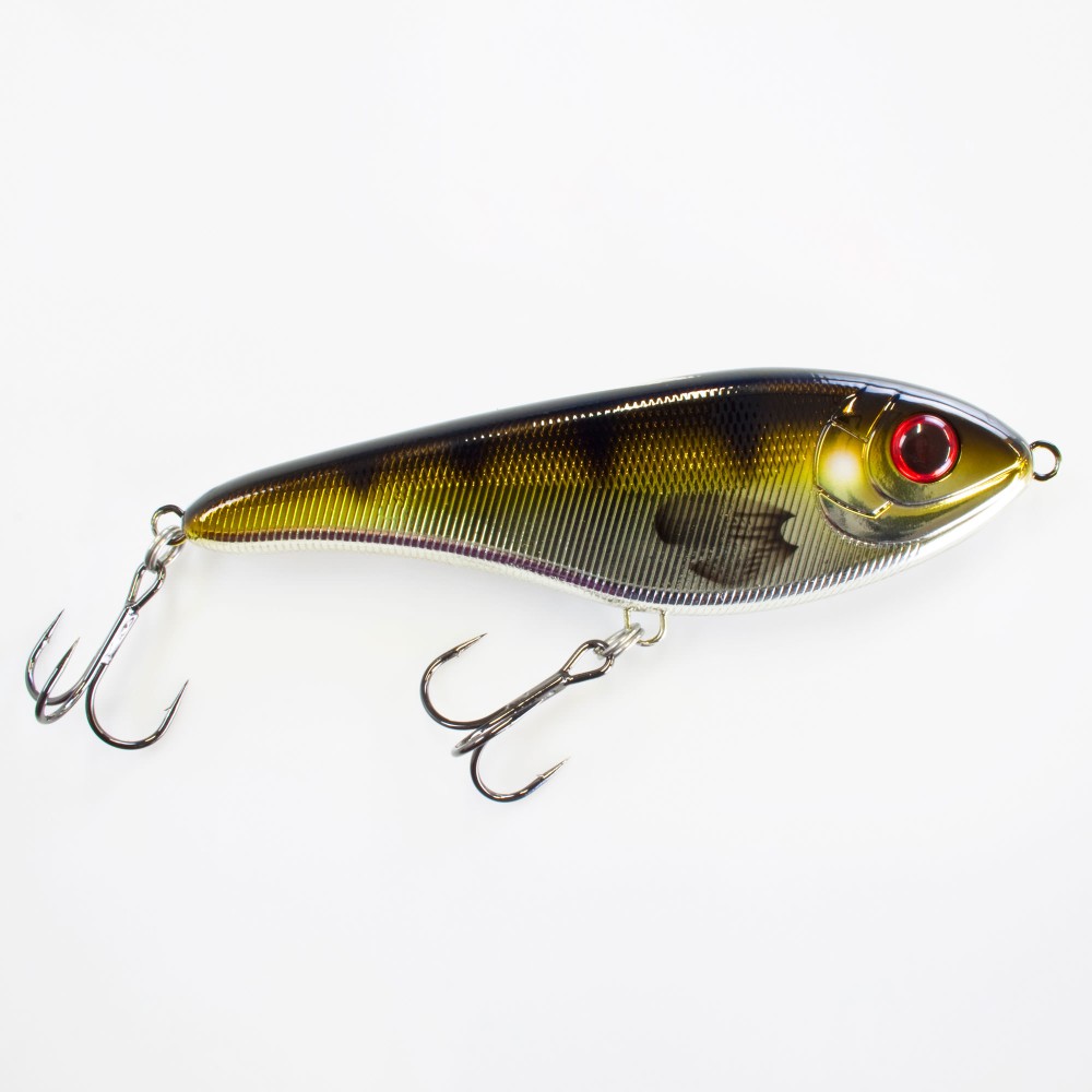 Strike Pro Buster Jerk 15cm - Metallic Perch - 64,5g - 1Stück