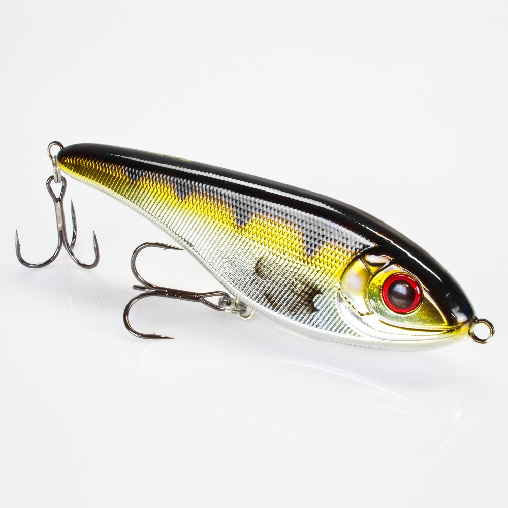 Strike Pro Buster Jerk 15cm - Metallic Perch - 64,5g - 1Stück