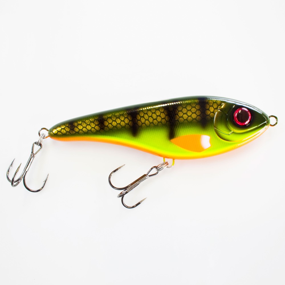 Strike Pro Buster Jerk 15cm - Hot Baitfishh - 75g - 1Stück