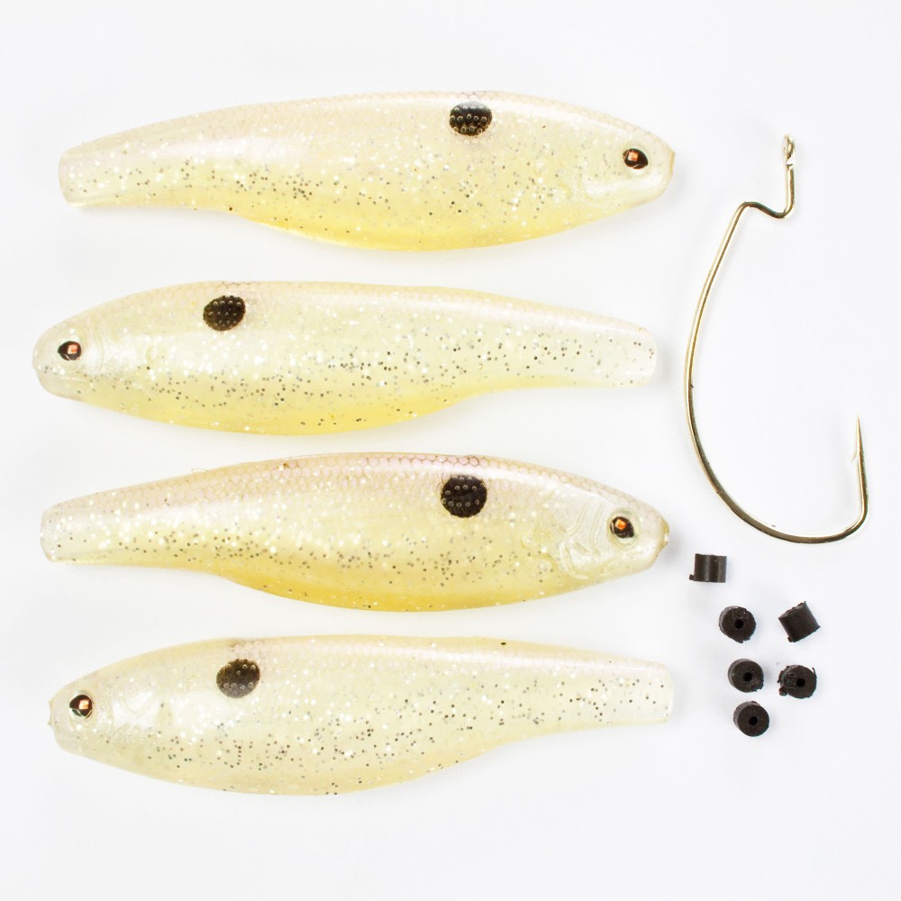 Sebile Lure Stick Shadd Hollow 100mm - SP07 - 17g - 4Stück