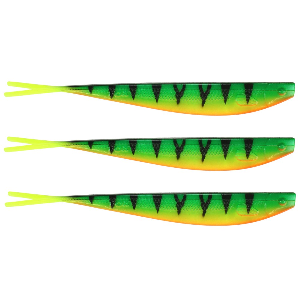 Fox Rage Fork Tail Gummifisch 18,00cm - Firetiger UV - 3Stück