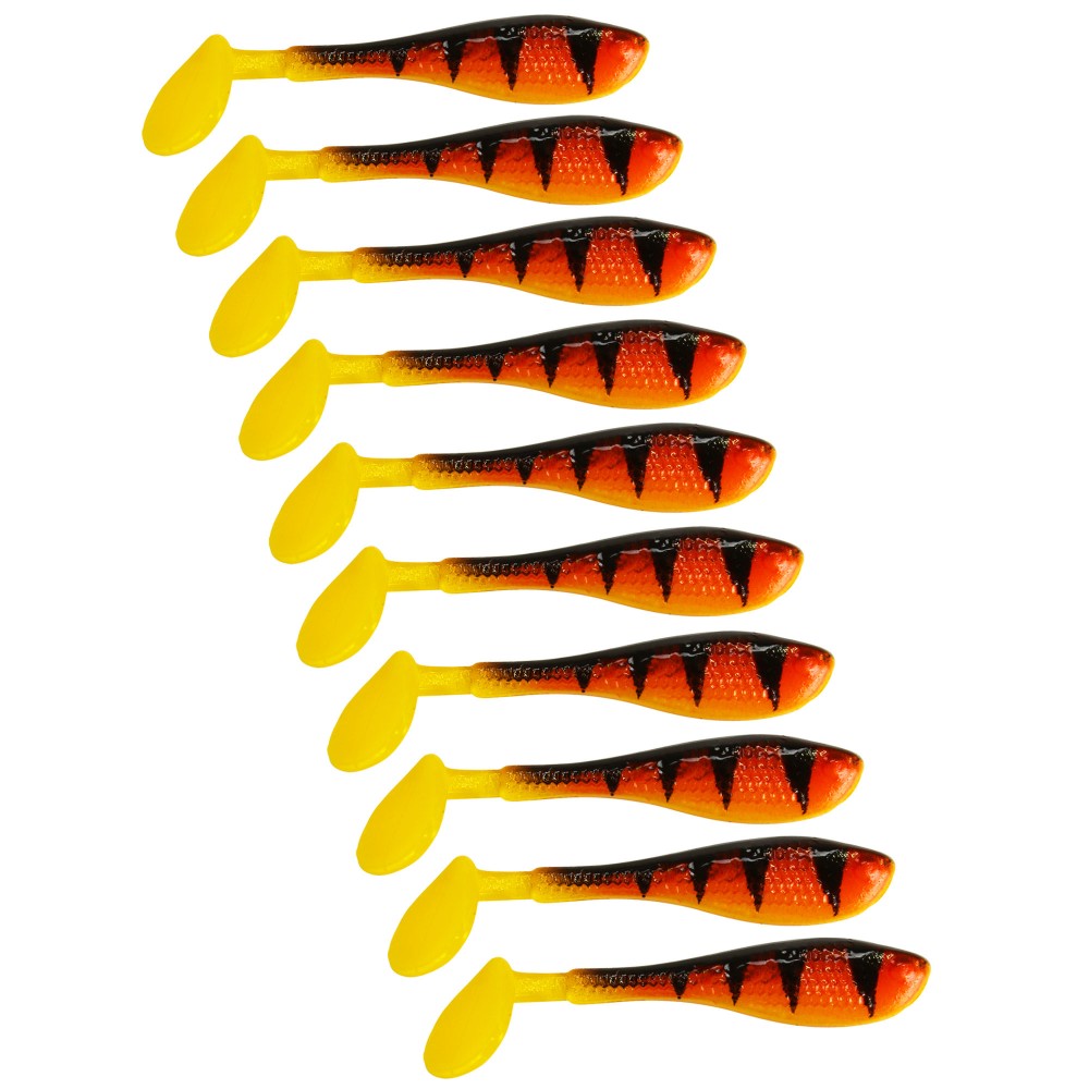 Fox Rage Micro Fry 4cm - Hot Tiger - 0.7g - 10 Stück