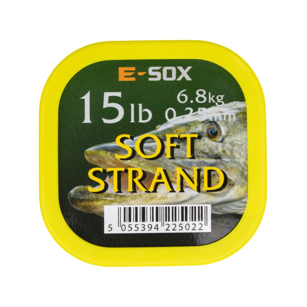 Drennan E-SOX Soft Strand Wire Stahlvorfach 10m - 15lb