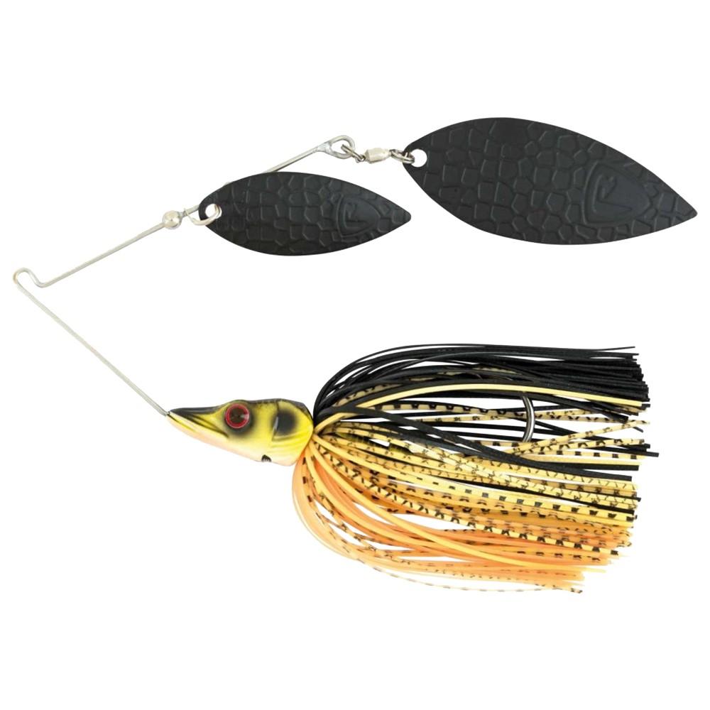 Fox Rage Rage Spinnerbait Vibration-Bait 14g - black & gold