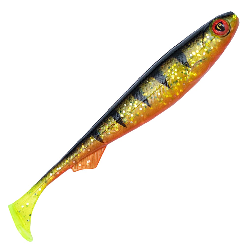 Fox Rage Slick Shad Ultra UV Gummifisch 9cm - Perch - 1Stück