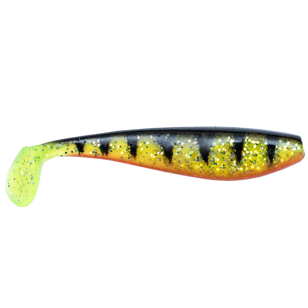 Fox Rage Zander Pro Shad Ultra UV Gummifisch 10cm - Perch - 1Stück