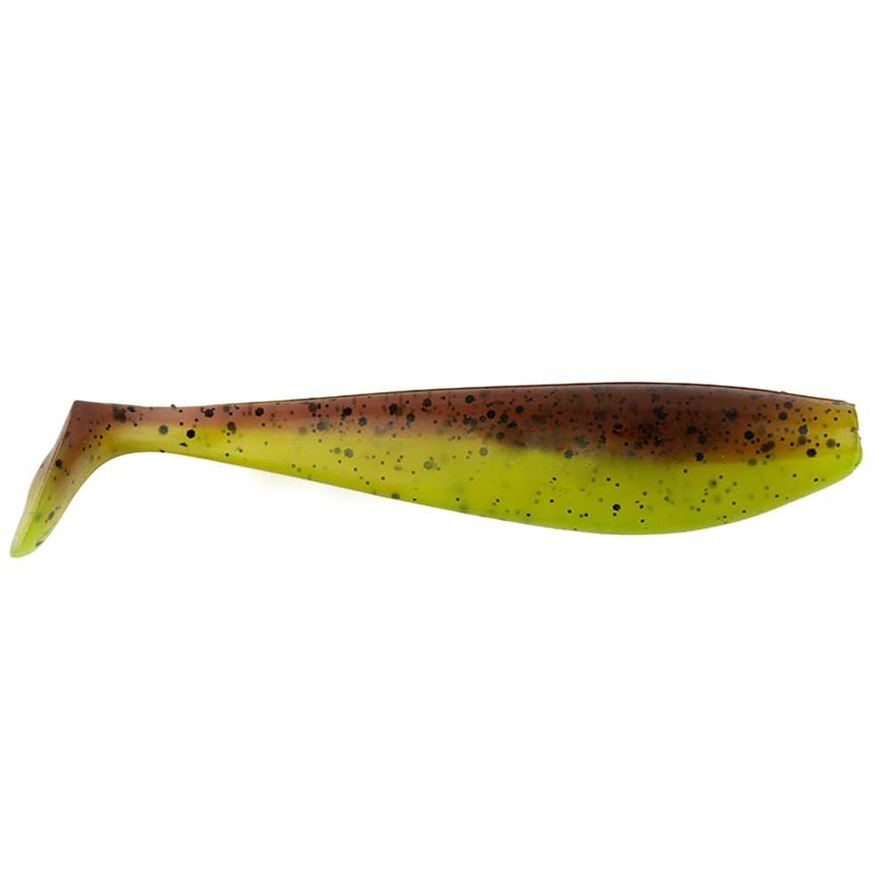 Fox Rage Zander Pro Shad Ultra UV Gummifisch 14cm - Green Pumpkin - 1Stück