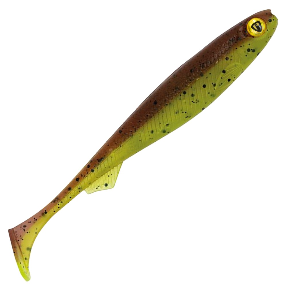 Fox Rage Slick Shad Ultra UV Gummifisch 11cm - Green Pumpkin - 1Stück