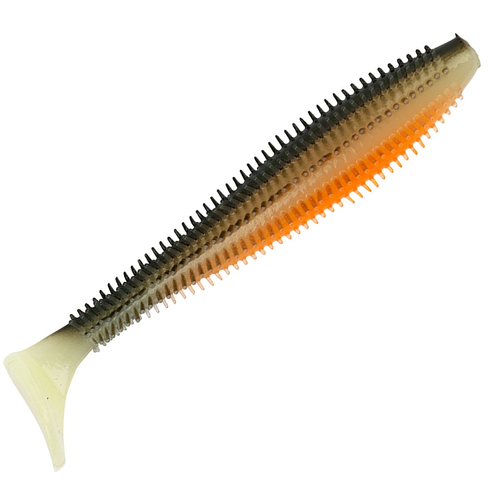 Fox Rage Spikey Shad Ultra UV Gummifisch 12cm - Hot Olive - 1 Stück